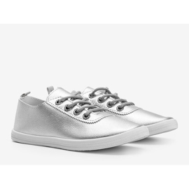 Baskets classiques en argent avec zircone cubique Silisov 1