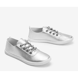 Baskets classiques en argent avec zircone cubique Silisov 3