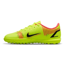 Chaussures de football Nike Mercurial Vapor 14 Academy Tf Jr CV0822-760 jaune jaune 1