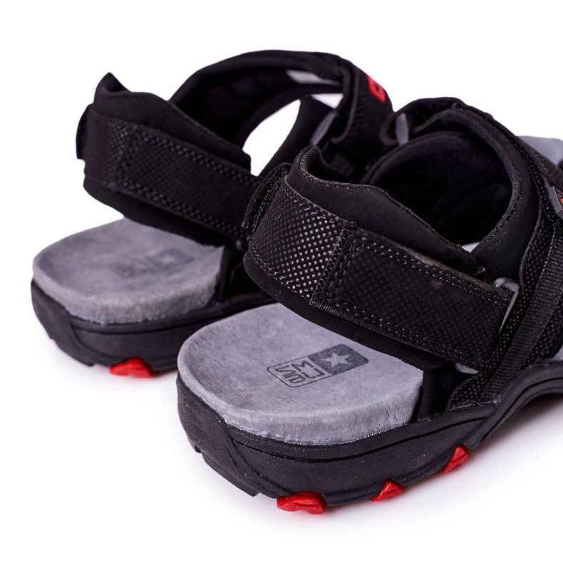 PE1 Sandales Sport Homme Noir Else 1