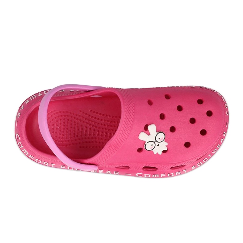 Befado autres chaussures pour enfants - rose foncé 159Y105 blanche 2