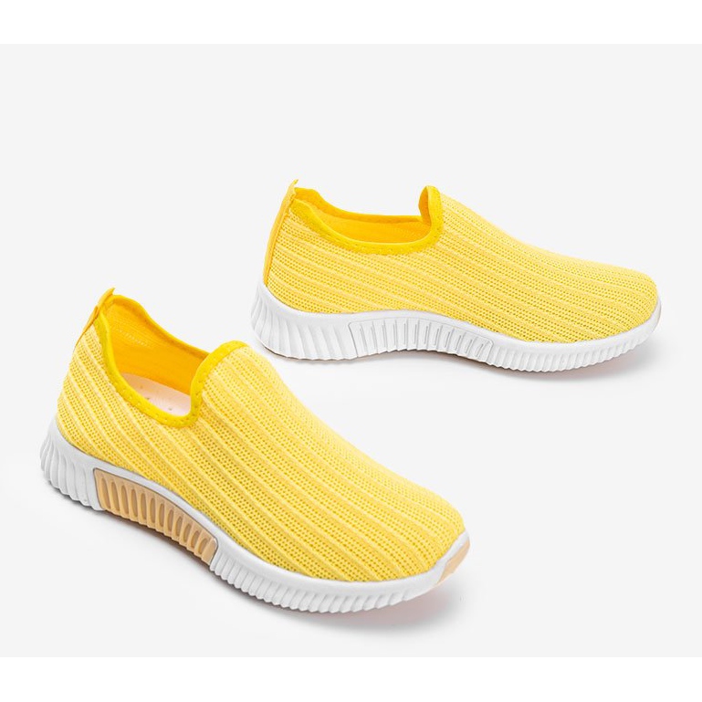 Chaussures de sport à enfiler Roxy jaunes 2