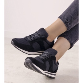 Baskets Parila noires le noir 1