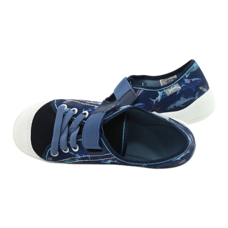 Chaussures pour enfants Befado 251Y154 bleu marine bleu 5
