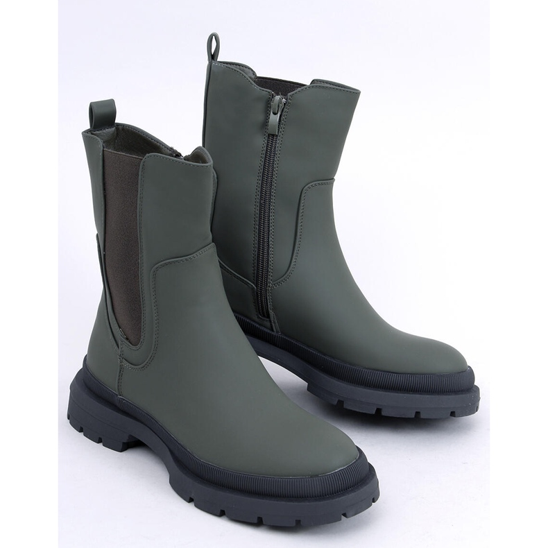 Bottes Jodhpur vertes QT26P Vert Armée 1