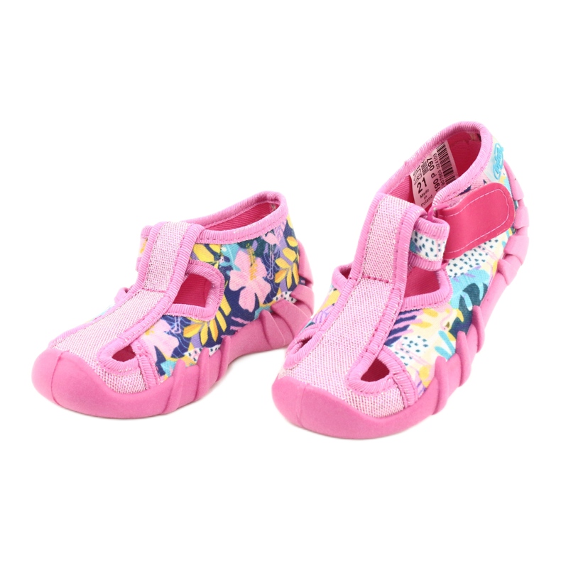 Chaussures enfant Befado 190P097 rose multicolore 3 Chaussures enfant Befado 190P097 rose multicolore 3