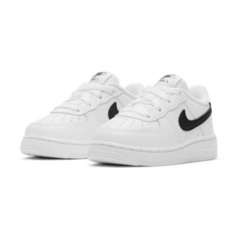 Nike Force 1 Inf Jr CZ1691-100 blanc noir 2