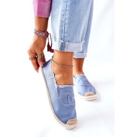 PS1 Espadrilles Classiques Bleues Pour Femmes Flaure 1