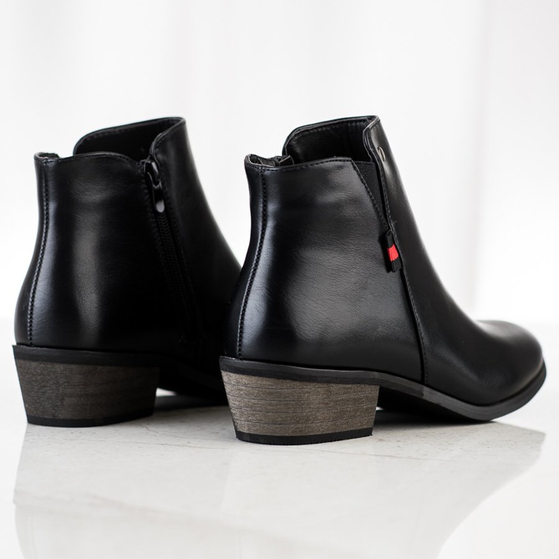 J. Star Bottes noires classiques le noir 1