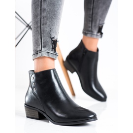J. Star Bottes décontractées sur un poste bas le noir 4