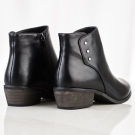 J. Star Bottes décontractées sur un poste bas le noir 1