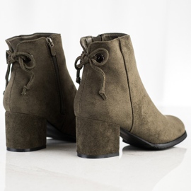 J. Star Bottes avec reliure vert 4