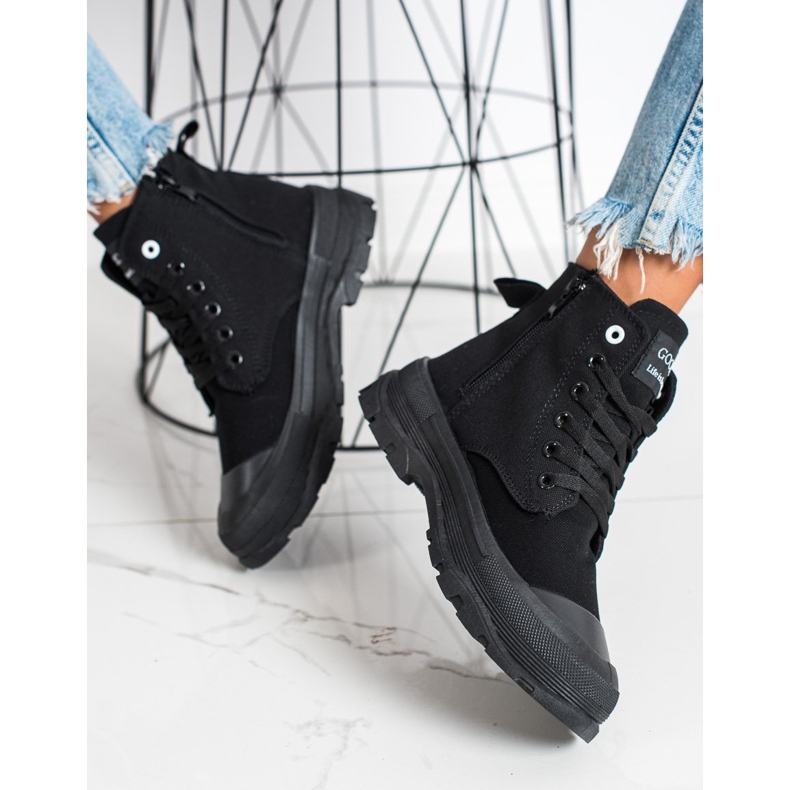 Goodin Baskets montantes originales le noir 2