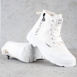 Goodin Baskets montantes originales blanc 1