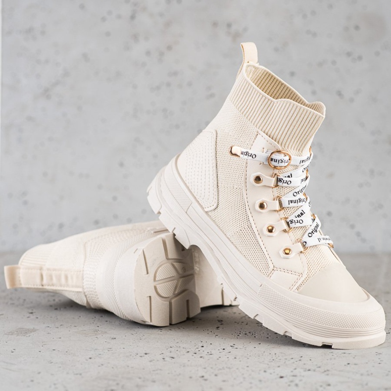 Goodin Chaussures à enfiler originales beige 1