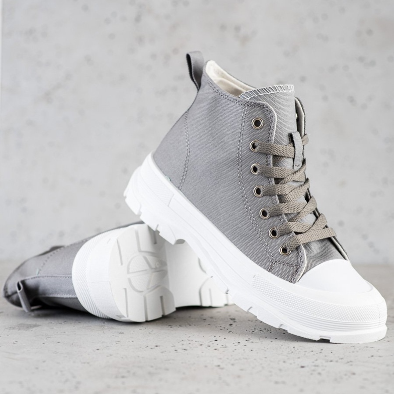 Goodin Baskets hautes grises 1