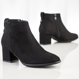 Bottes VINCEZA noires classiques le noir 1
