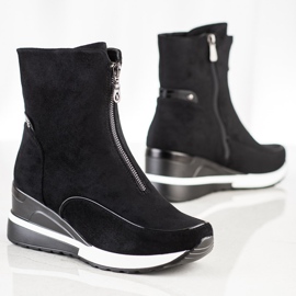 Bottes hautes noires VINCEZA 1
