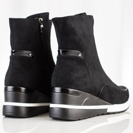 Bottes hautes noires VINCEZA 2
