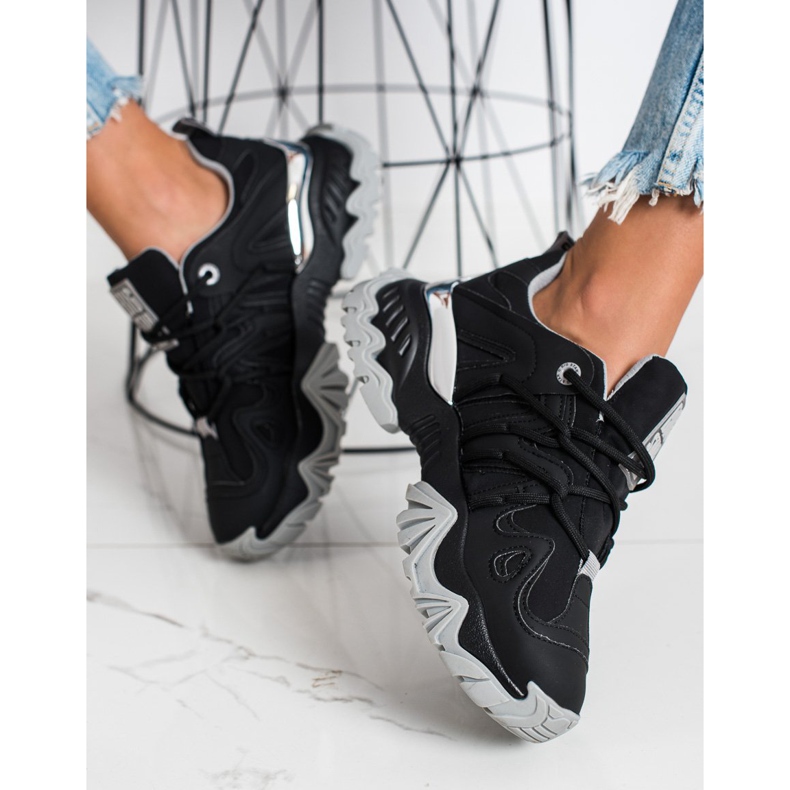 Baskets pour femmes Big Star II274089906 le noir 1