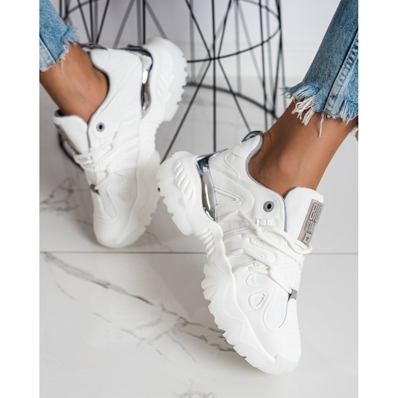 Baskets pour femmes Big Star II274088101 blanc 2