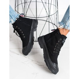 Goodin Baskets avec fermeture éclair décorative noir 1