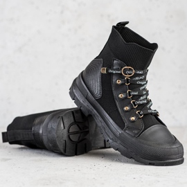 Goodin Chaussures à enfiler originales noir 1