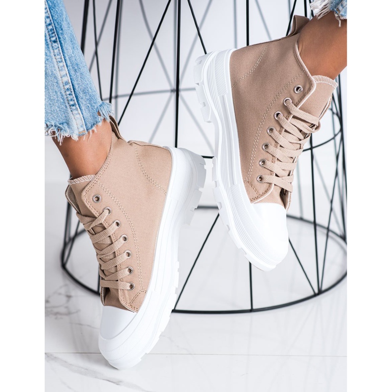 Goodin Baskets hautes marron brun 1 Goodin Baskets hautes marron brun 1