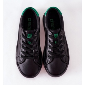 Baskets en cuir pour enfants Big Star DD374147 Noir le noir 2 Baskets en cuir pour enfants Big Star DD374147 Noir le noir 2