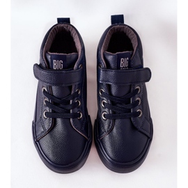 Baskets Hautes Enfant Big Star EE374003 Bleu Marine 1 Baskets Hautes Enfant Big Star EE374003 Bleu Marine 1