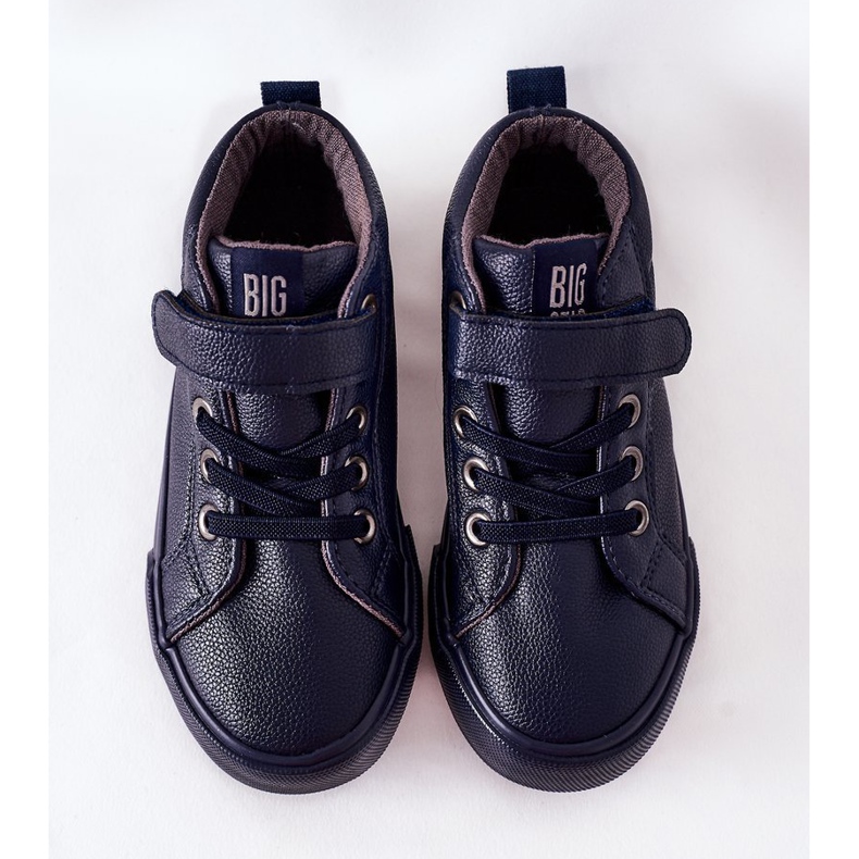 Baskets Hautes Enfant Big Star EE374003 Bleu Marine 1 Baskets Hautes Enfant Big Star EE374003 Bleu Marine 1