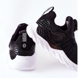 Chaussures De Sport Enfant Avec Bouton ABCKIDS Noir 1