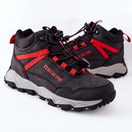 Chaussures de trekking pour enfants Big Star GG374046 Noir le noir 1