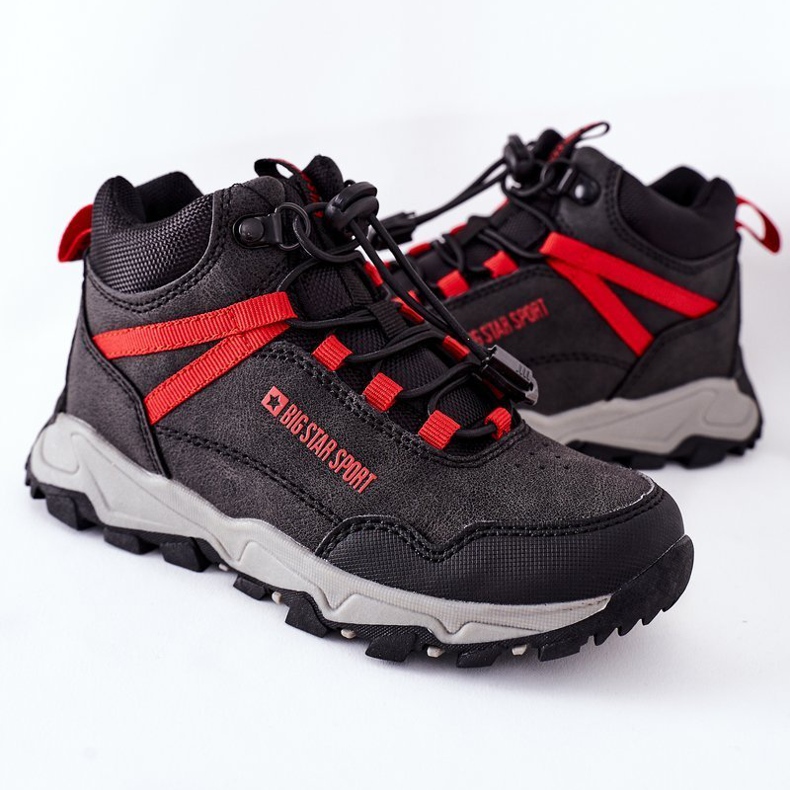 Chaussures de trekking pour enfants Big Star GG374046 Noir 1