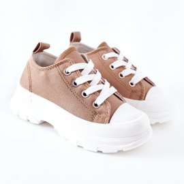 FR1 Baskets Enfant Beige Travel Time 2