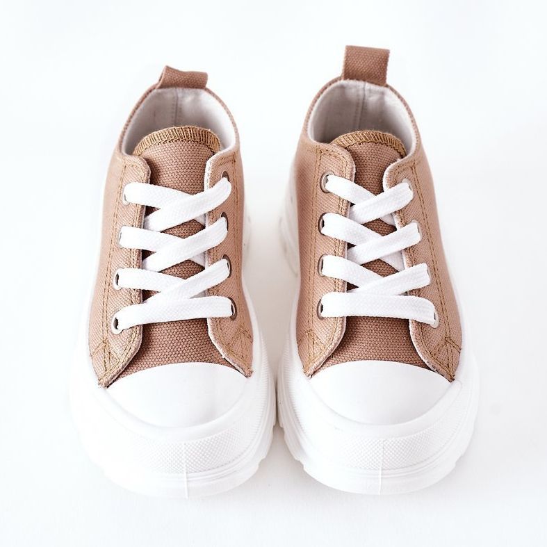 FR1 Baskets Enfant Beige Travel Time 1