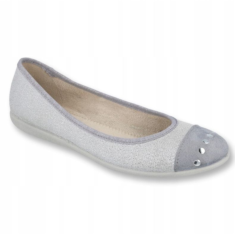 Ballerines jeunesse Befado 309Q017 argent 1