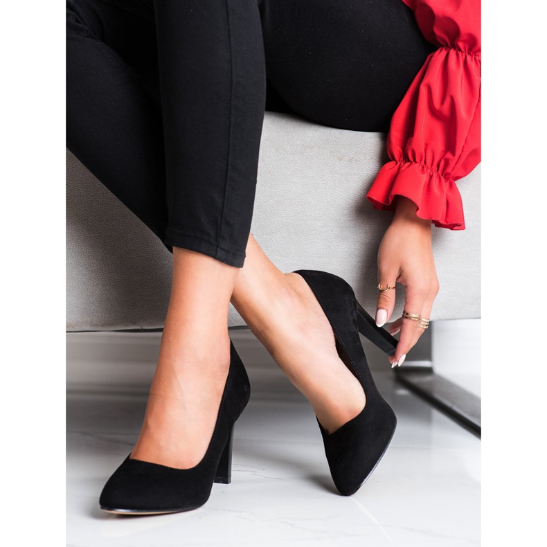 Sabatina Escarpins classiques à talons hauts noir 1