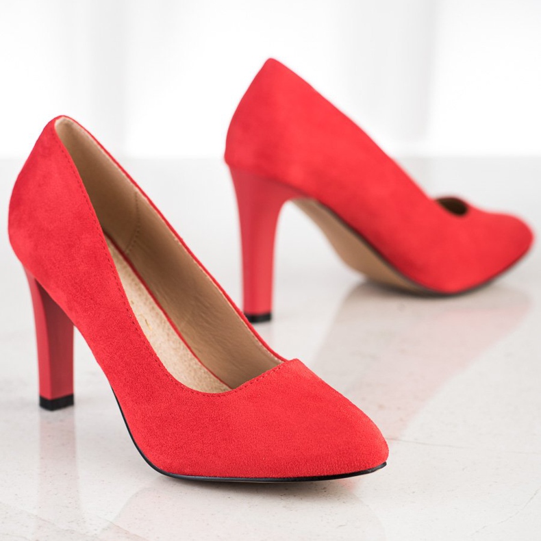 Sabatina Escarpins classiques à talons hauts rouge 2