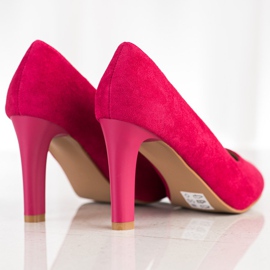Sabatina Escarpins classiques à talons hauts rose 1