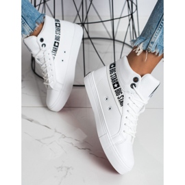 Baskets pour femmes Big Star EE274356 blanc 2