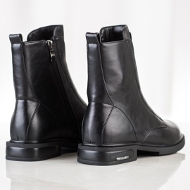 Filippo Bottes à la mode avec isolation le noir 4