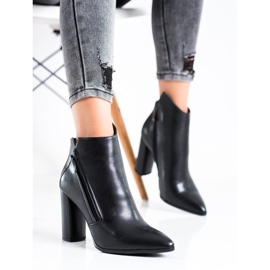 Filippo Bottes élégantes en Spitz noir 1