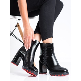 Filippo Bottes à talons hauts à la mode le noir 4