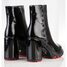 Filippo Bottes à talons hauts à la mode le noir 1