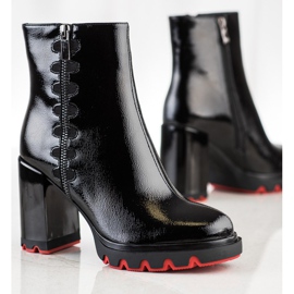 Filippo Bottes à talons hauts à la mode le noir 2