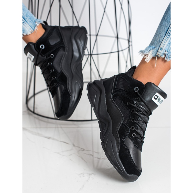 Baskets pour femmes Big Star GG274644 noir 2