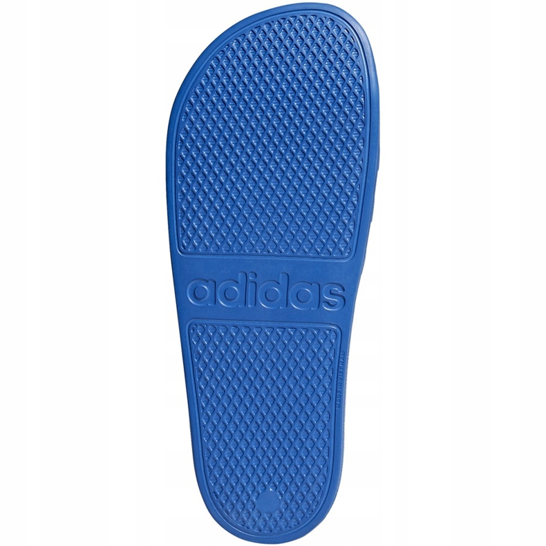 Chaussons Adidas Adilette Aqua F35541 blanche bleu 6 Chaussons Adidas Adilette Aqua F35541 blanche bleu 6