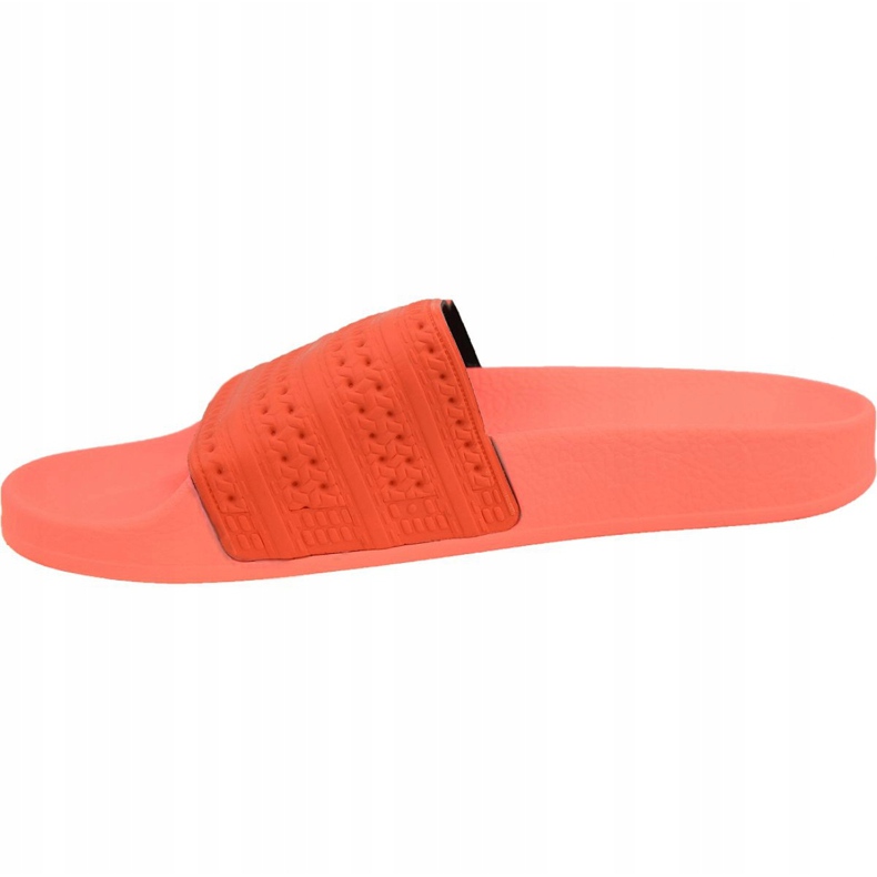 Pantoufles Adidas Adilette Slides BY9905 rouge orange 1