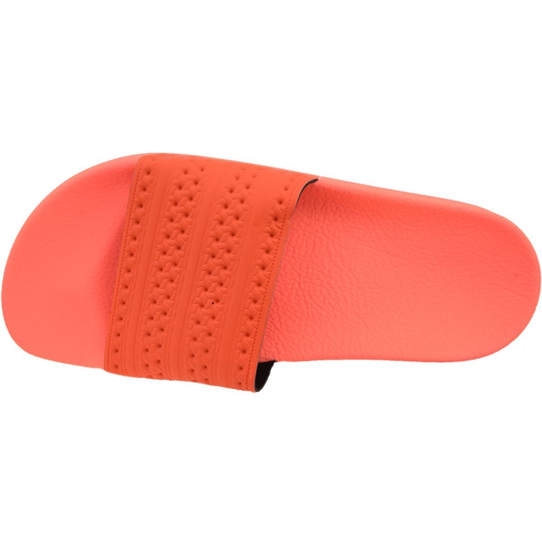 Pantoufles Adidas Adilette Slides BY9905 rouge orange 2